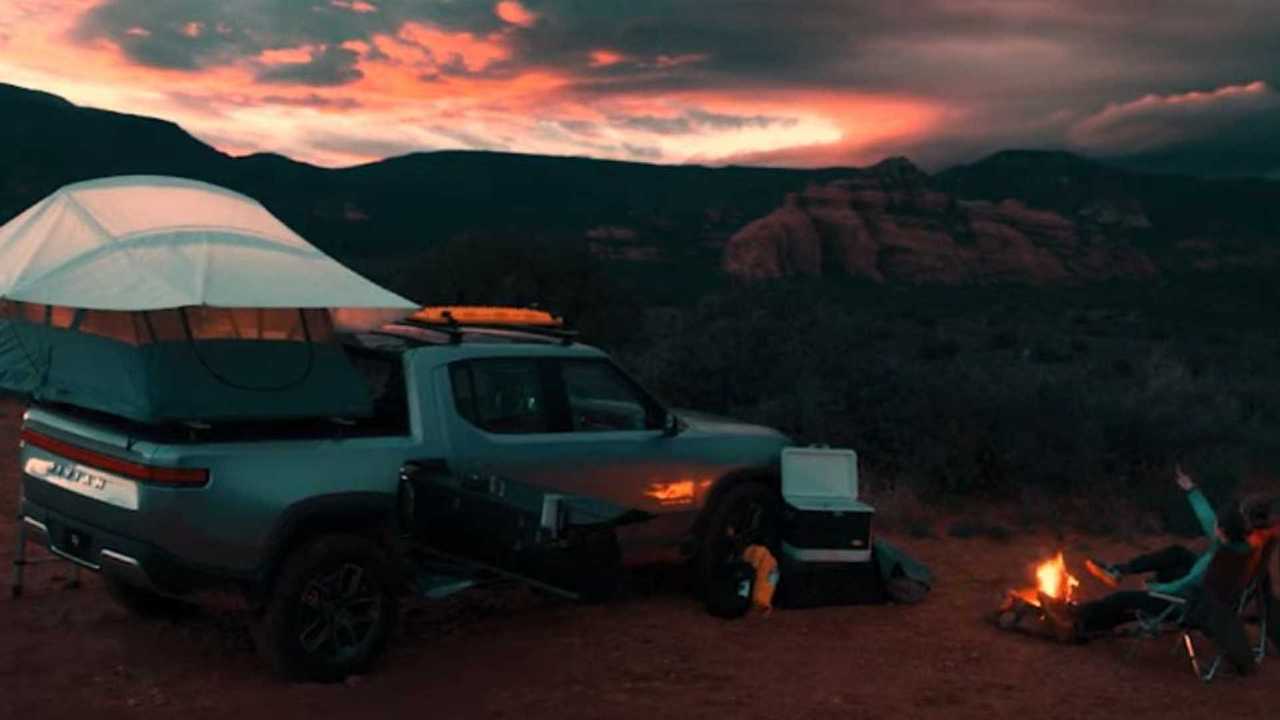Rivian R1T Electric Truck: Camping Out 