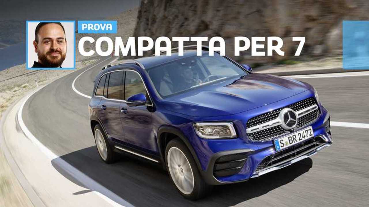 Mercedes GLB, la prova