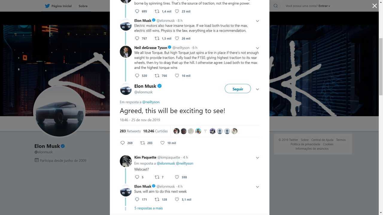 Tesla Cybertruck Encourages Physics Discussion Between Neil deGrasse Tyson And Elon Musk