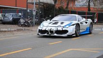 İlginç Bir Ferrari 488 Prototipi