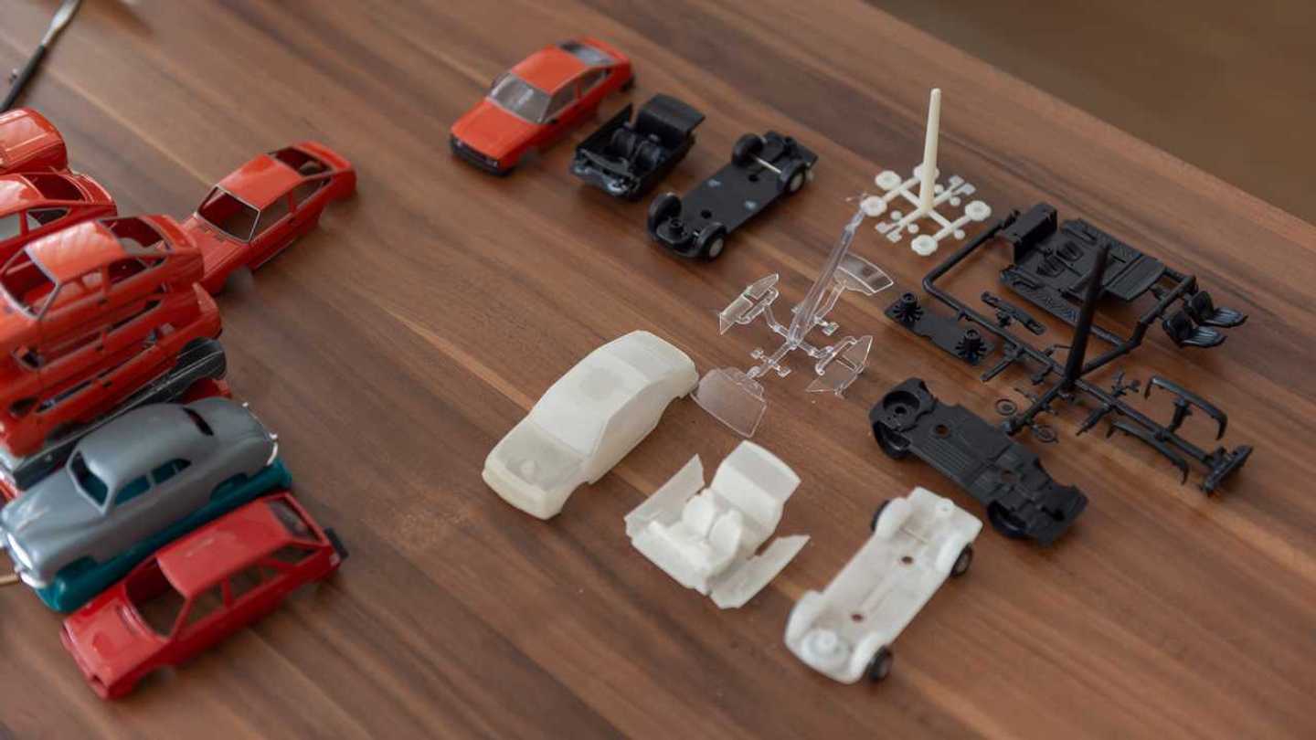 This is how car manufacturers produce scale models