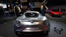 Alfa Romeo 4C Concept live in Frankfurt 13.09.2011