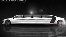 Audi R8 stretch limo by Limo Broker