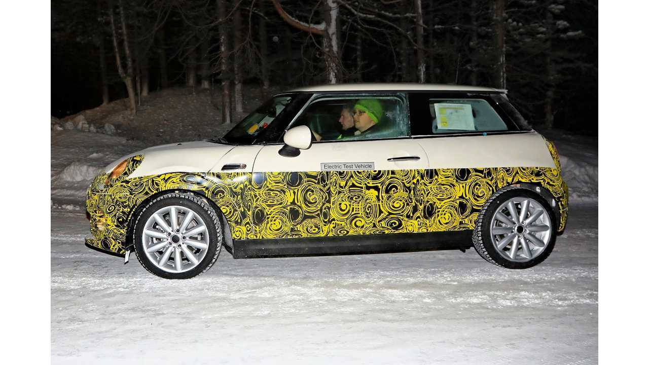 Mini Cooper Test Mule