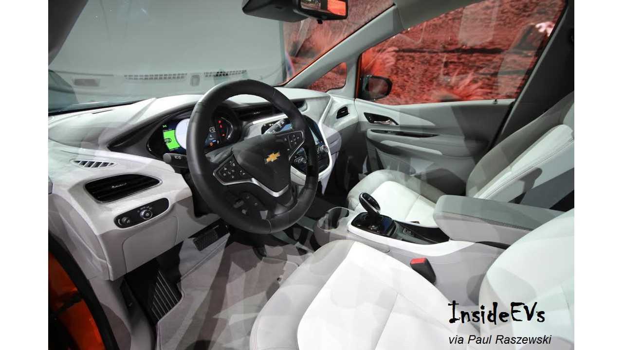 2017 Chevrolet Bolt At NAIAS: Image Credit - InsideEVs / Paul Raszewski