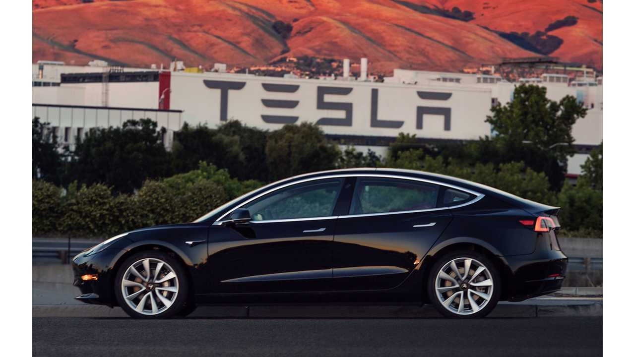 Tesla Model 3 in the most popular and dynamic of all color choices - black