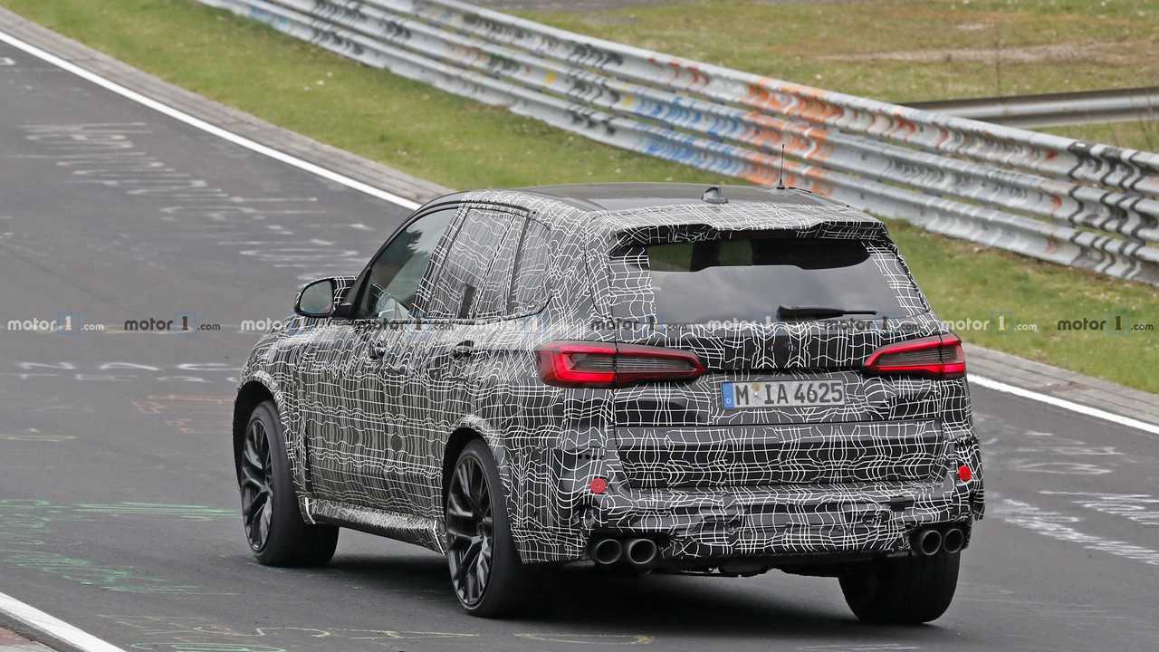 2020 BMW X5 M шпионское фото