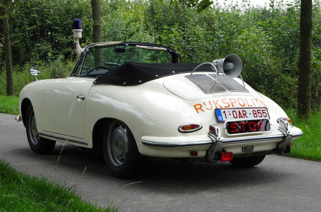 Rare Dutch Porsche 356 Police Car Comes Up For Auction