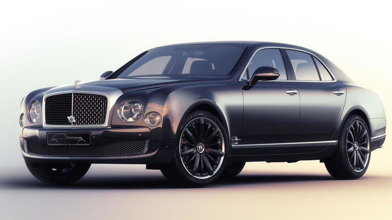 Bentley Mulsanne Speed Blue Train Special Edition Unveiled