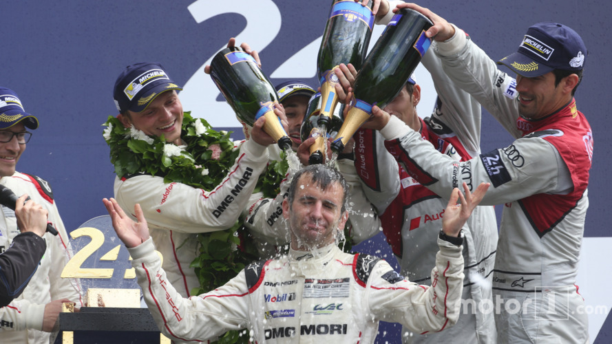 LMP1 podium winner Romain Dumas