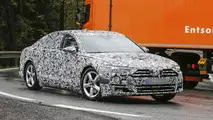 2018 Audi A8 spy photo