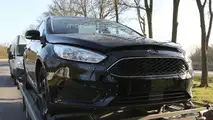2018 Ford Focus chassis testing mule spy photo