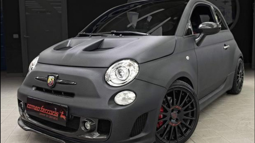 L'Abarth 500 si veste di carbonio