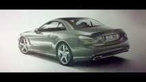 Nuova Mercedes SL. Prime foto