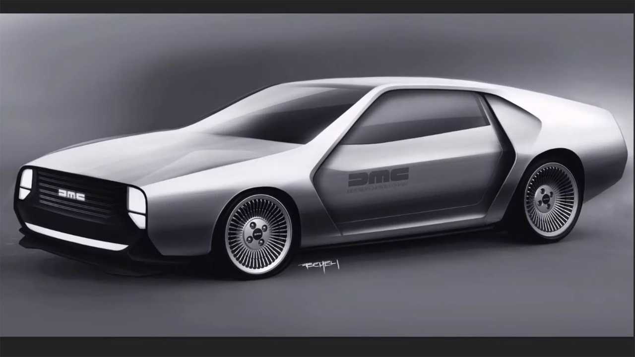 DeLorean DMC-12 2019, render