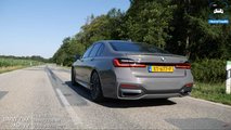 2020 BMW 750i xDrive Hızlanma Videosundan Ekran Görüntüleri