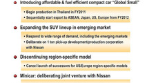 Mitsubishi mid-term business plan - 1.21.2011