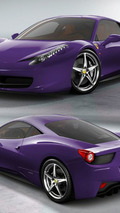 Ferrari 458 Italia - Purple