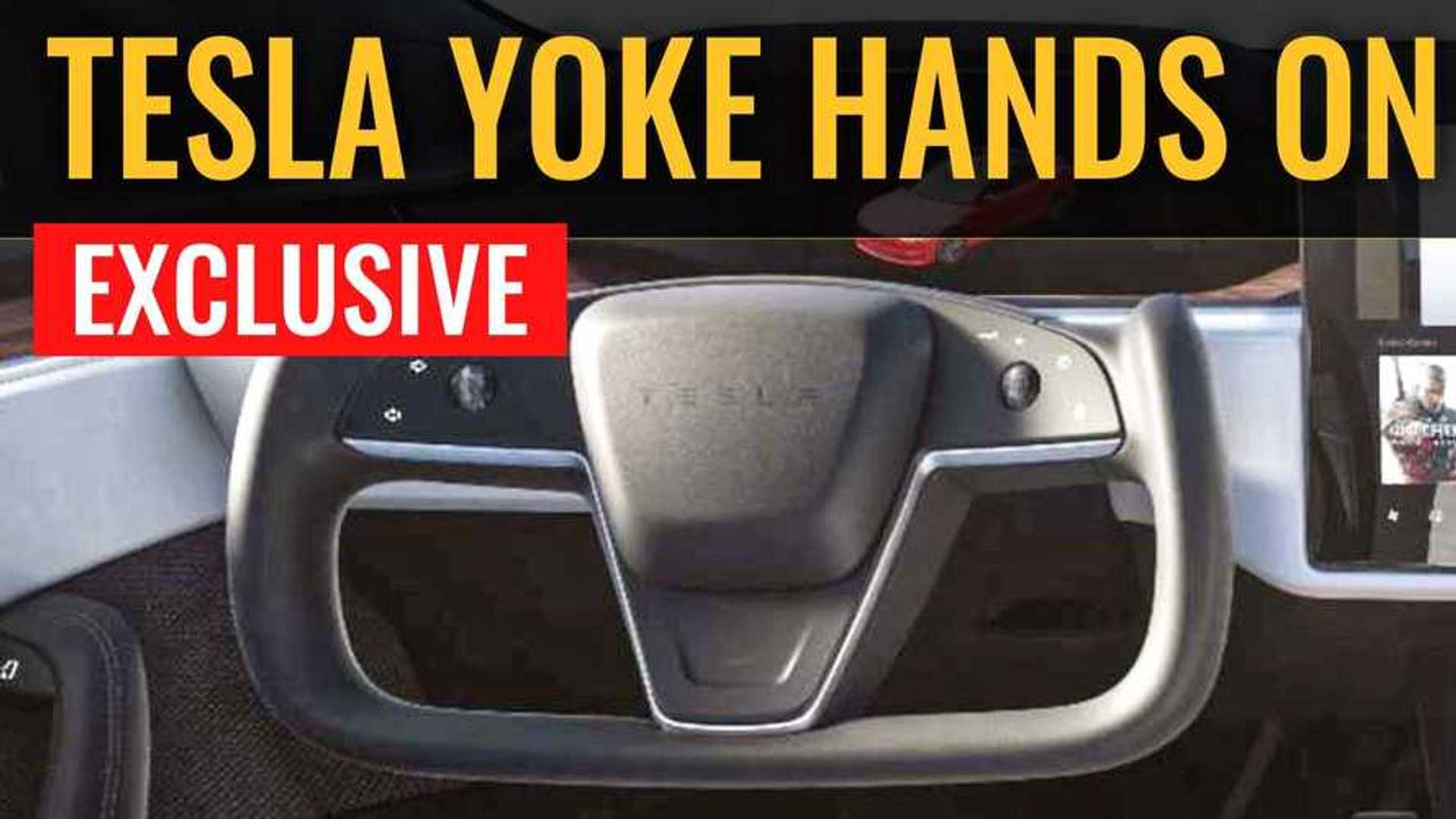 Watch This: Hands On With Tesla's New Model S Plaid Steering Yoke