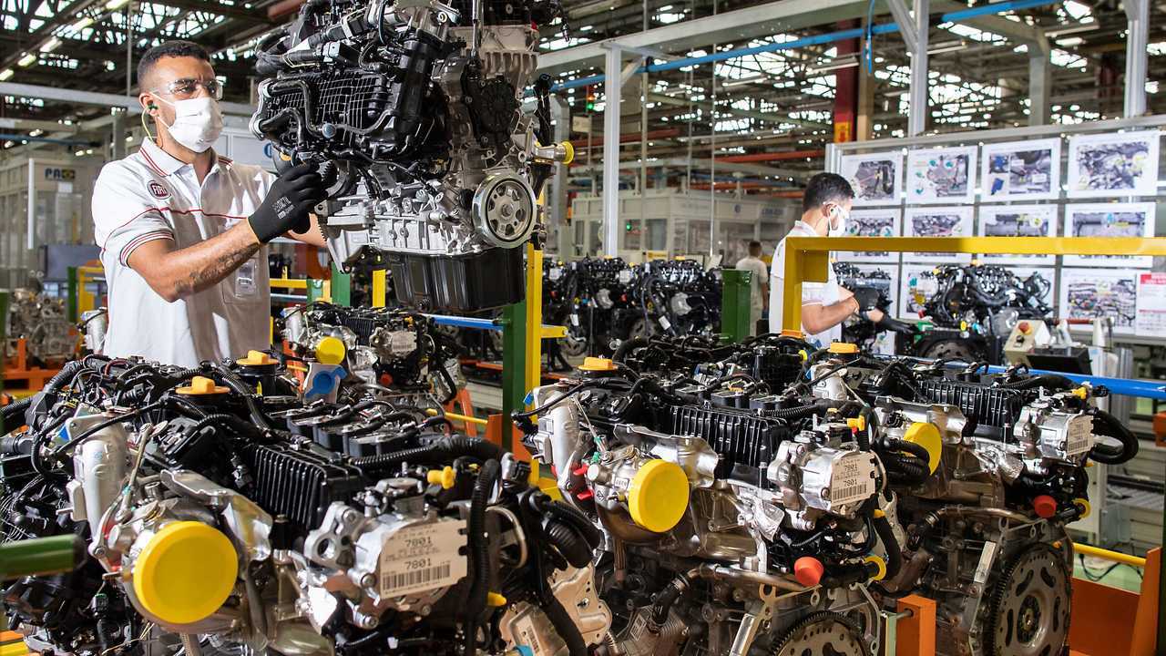 Fiat - Fábrica de motores turbo em Betim (MG)
