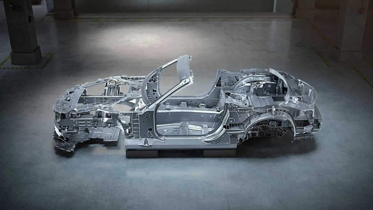 Nuova Mercedes-AMG SL, la scocca