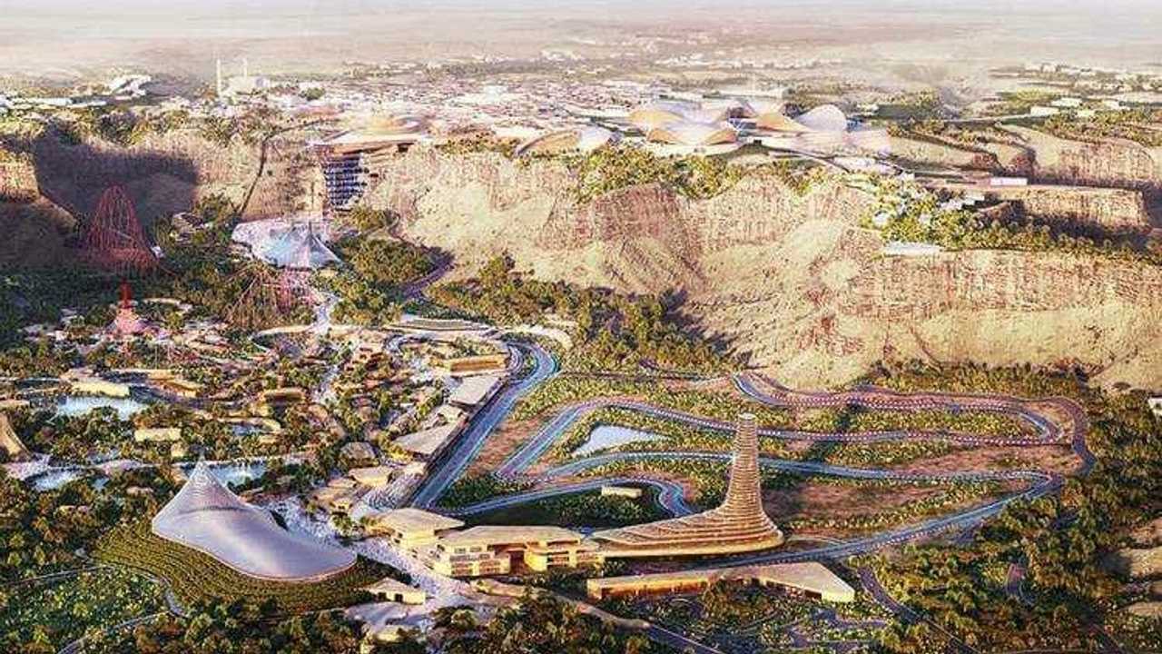 Qiddiya Complex - Bird's Eye View