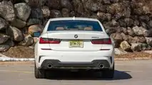 2021 BMW 330e rear