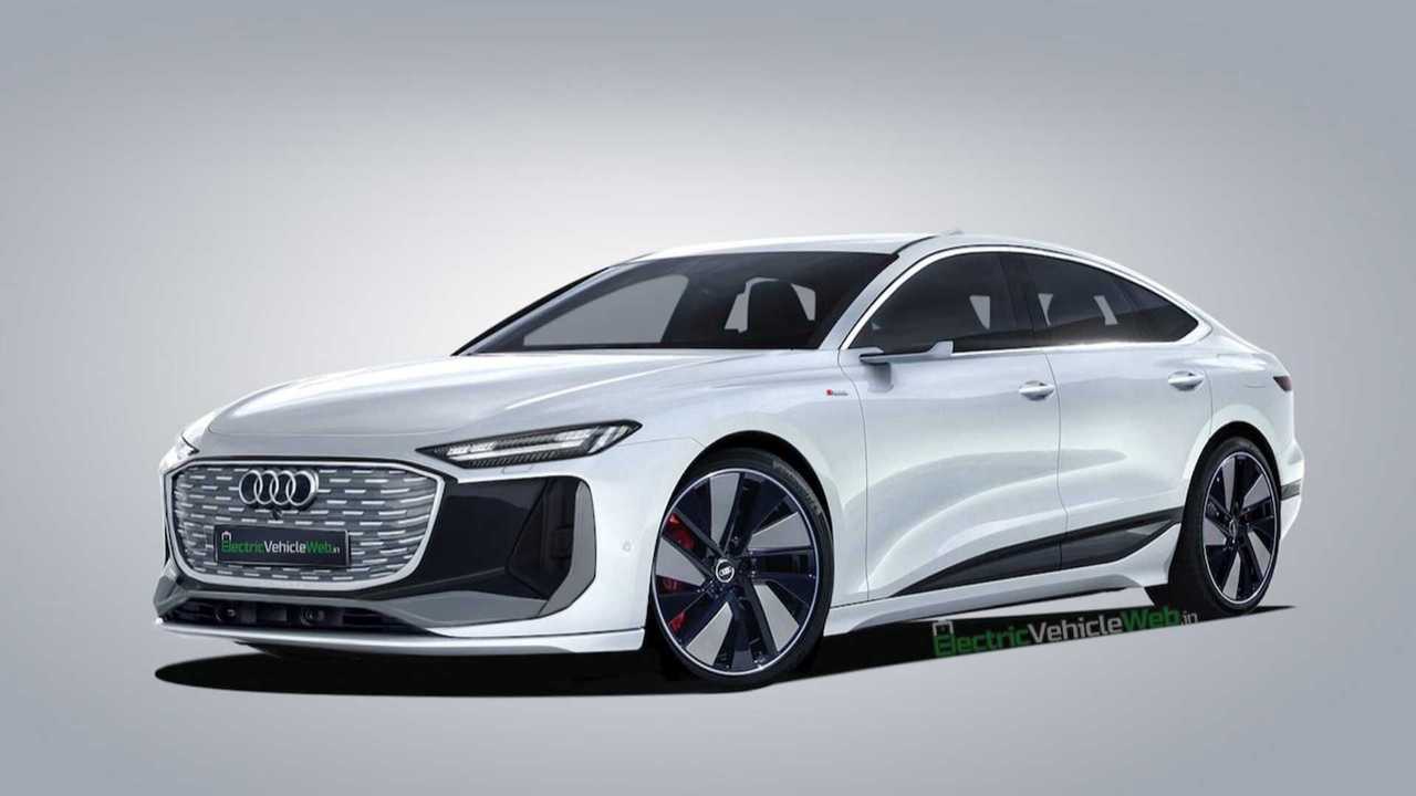 Render Audi A6 e-tron