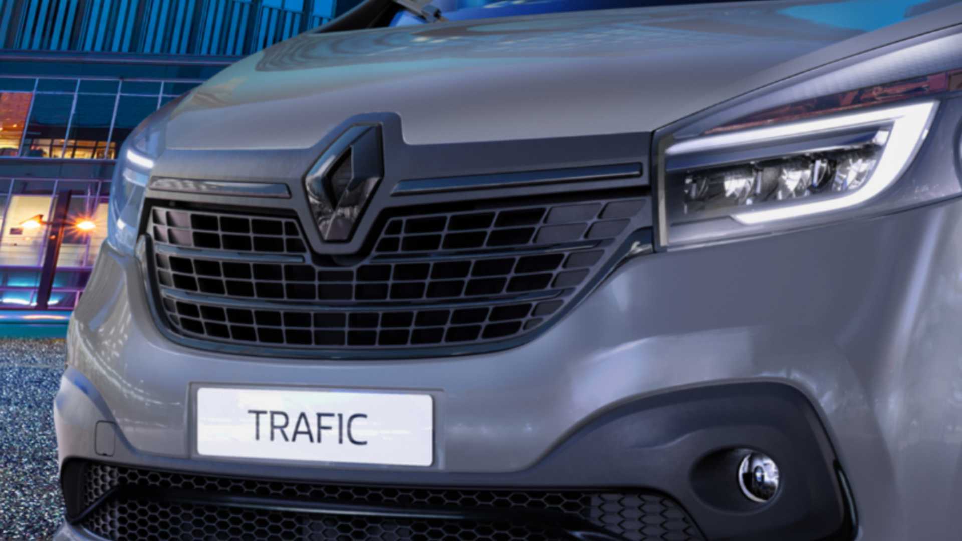 black renault trafic van for sale