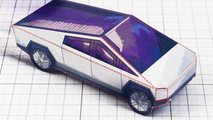 Check This Free Tesla Cybertruck Fold-Up Toy Right Now