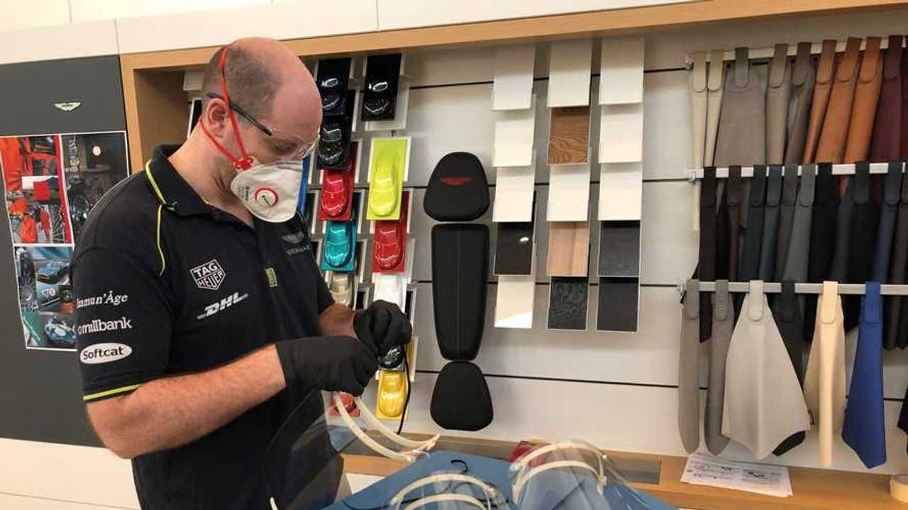 Aston Martin assisting the NHS during the coronavirus pandemic