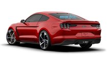 Ford Mustang Electric rendering