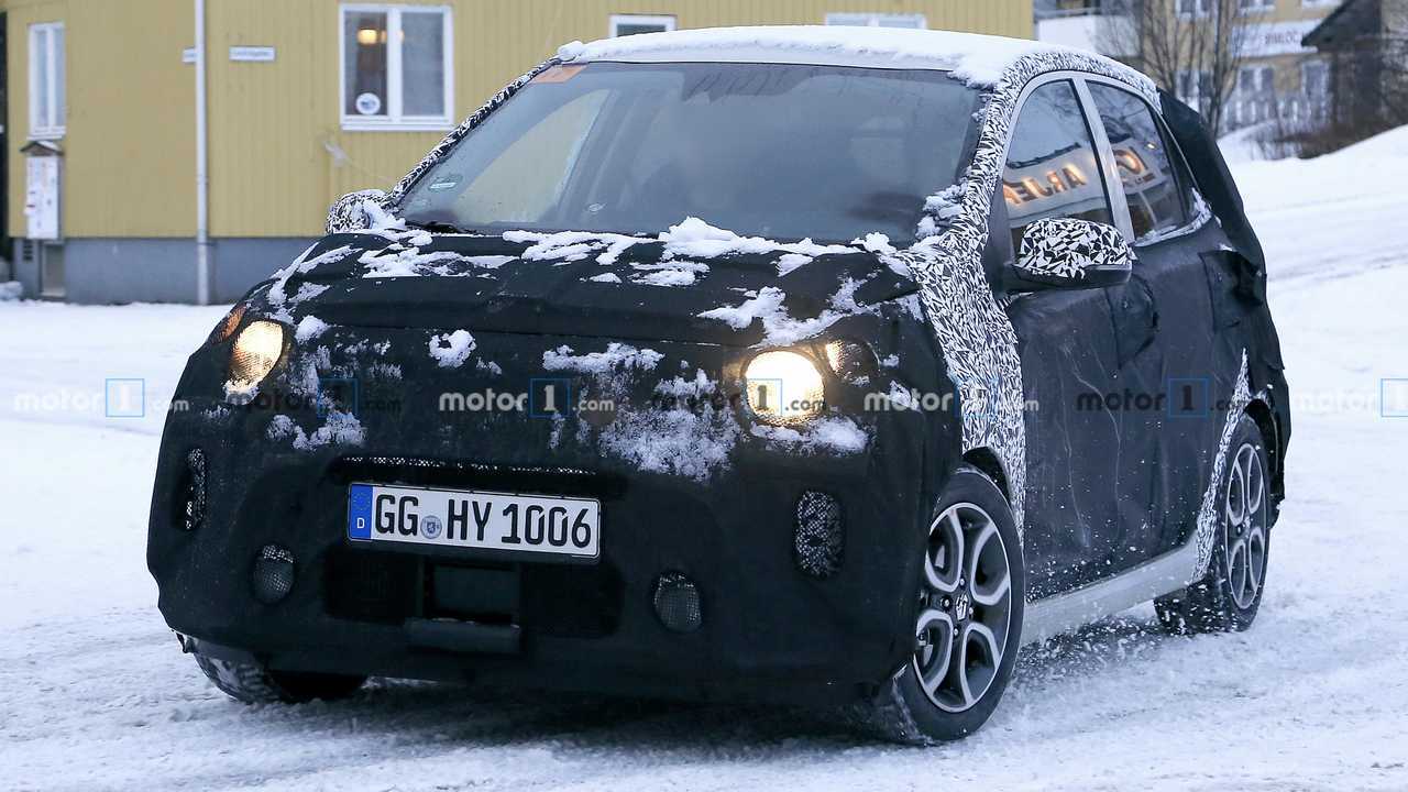 New Kia Picanto spy photo