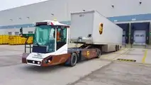 Gaussin electric Trailer and Swap Body Mover (TSBM) in UPS fleet