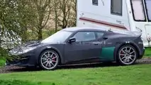 Lotus Esprit auf Erlkönigbildern