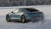 2020 Porsche Taycan 4S: Ice Driving