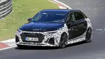 Nuova Audi RS3, le foto spia con meno camuffature