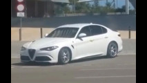 Alfa Romeo Giulia Quadrifoglio Verde, le riprese in Spagna