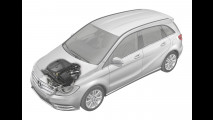 Nuova Mercedes Classe B. Il pianale