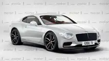 2018 Bentley Continental GT render