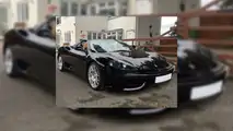 David Beckham Ferrari 360 Spider