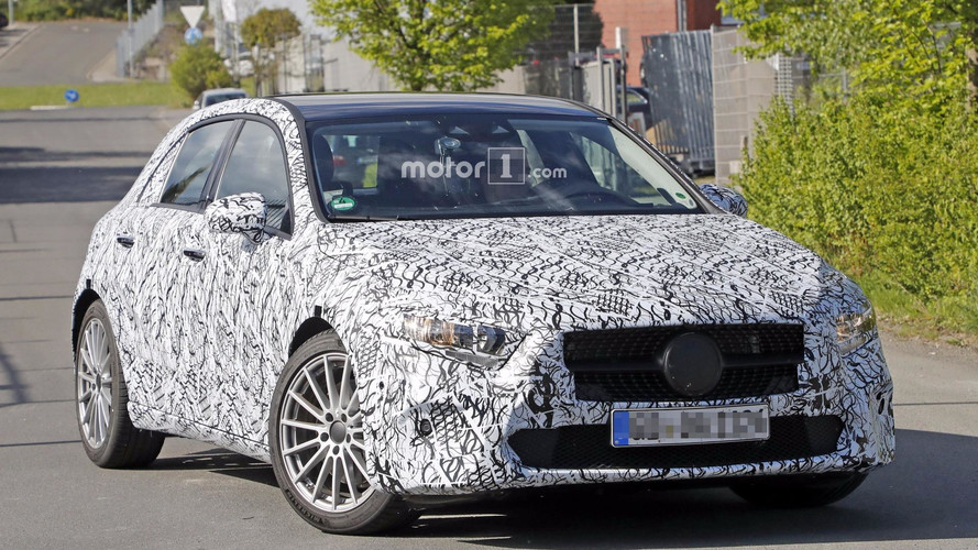 Mercedes Clase A 2018 nuevas fotos espía