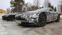 Aston Martin DB11 S spy photo