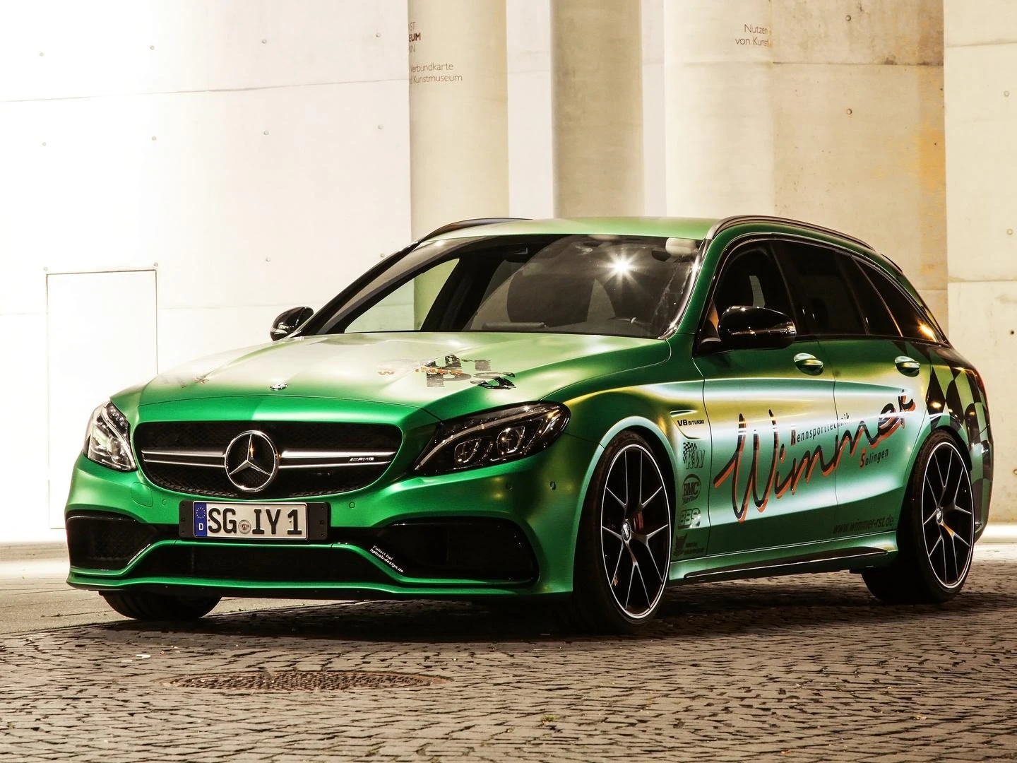 Mercedes Amg C63 Tuned Into Flashy Wagon With 801 Horsepower