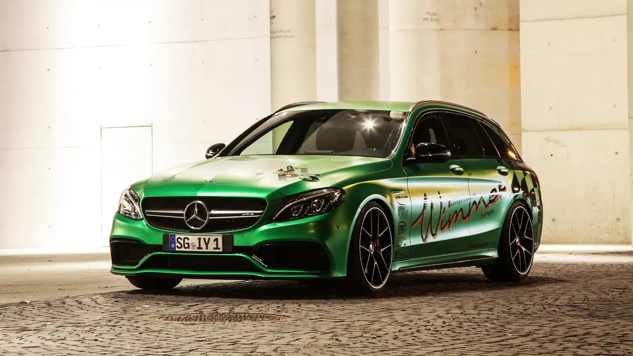 Mercedes Amg C63 Tuned Into Flashy Wagon With 801 Horsepower