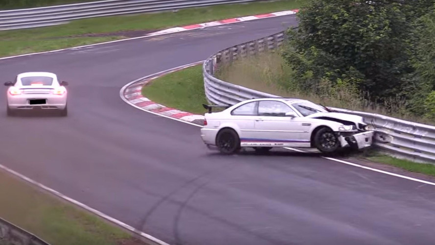 BMW M3 Crash