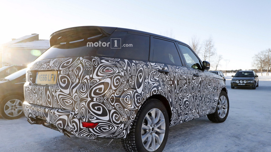 2018 Range Rover Sport plug-in hybrid spy photo
