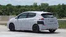 2018 Nissan Leaf casus fotoğrafları