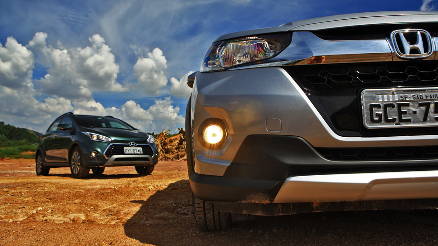 Honda WRV x Nissan Kicks x Hyundai HB20X