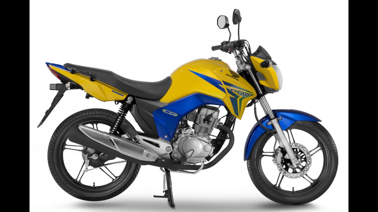 Honda CG ganha série limitada BR nas cores do Brasil